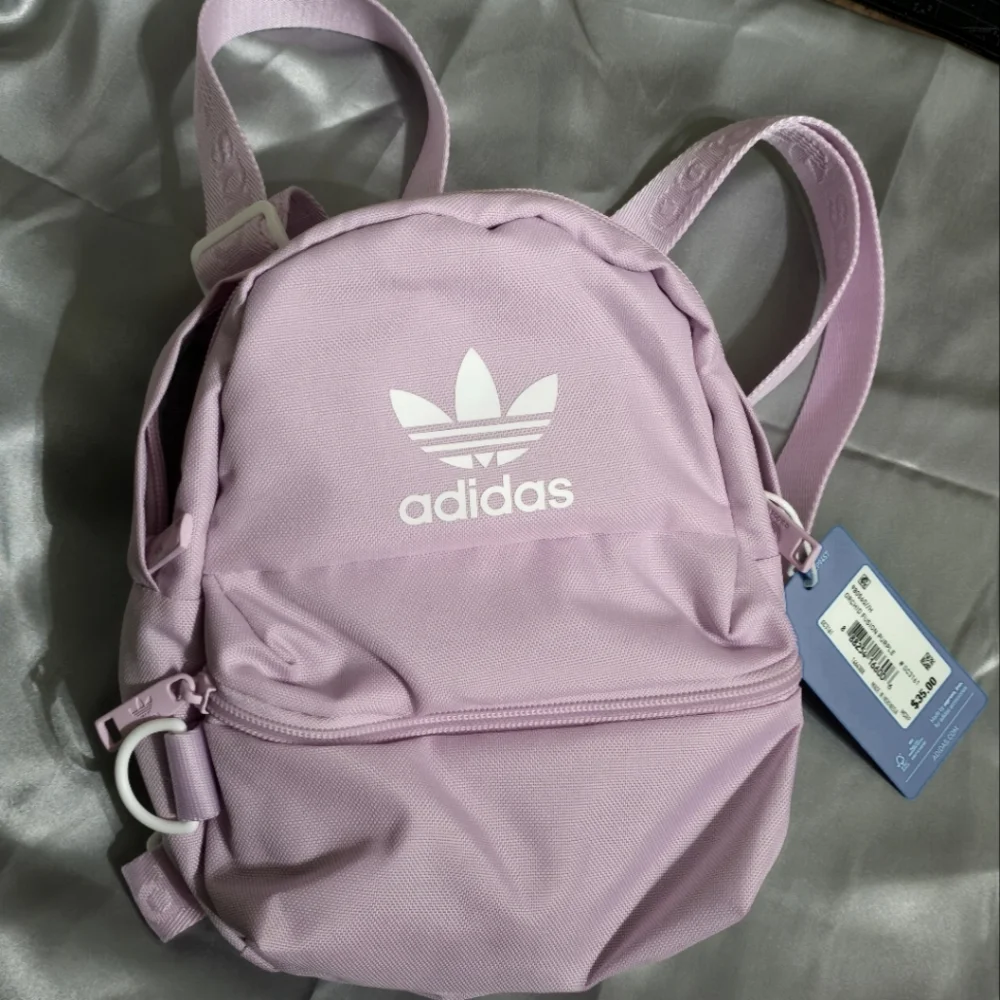 Purple Adidas Mini Backpack - Picture 1 of 6